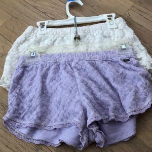 Abercrombie Lace shorts